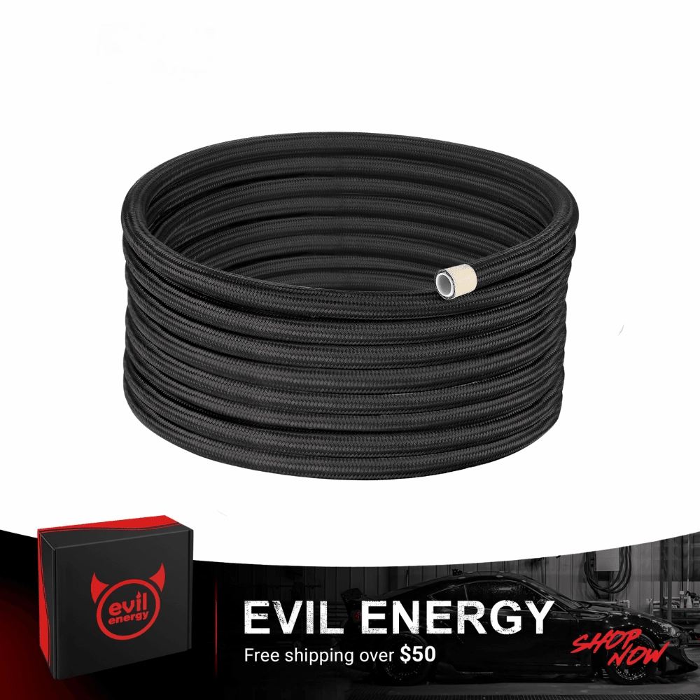 EVIL ENERGY CPE/PTFE LS Swap fuel  kit ,Fuel Filter, 6AN Fuel Line & Fittings | 20-120PSI Fuel Pressure Regulator | Fuel Pump