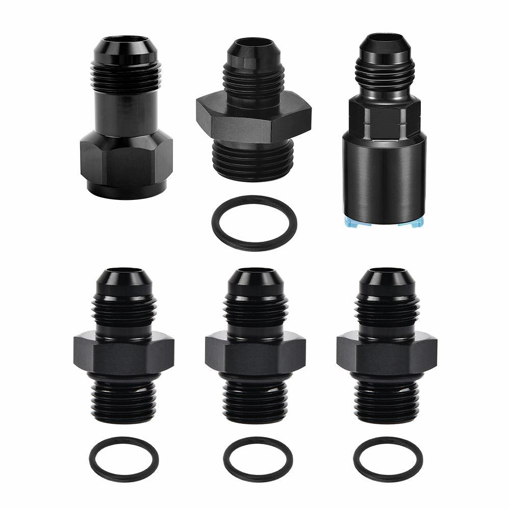 EVIL ENERGY EFI Returnless Fuel System Kit Fuel Pressure Regulator Adjustable 20-120PSI | 8 Installation Combo