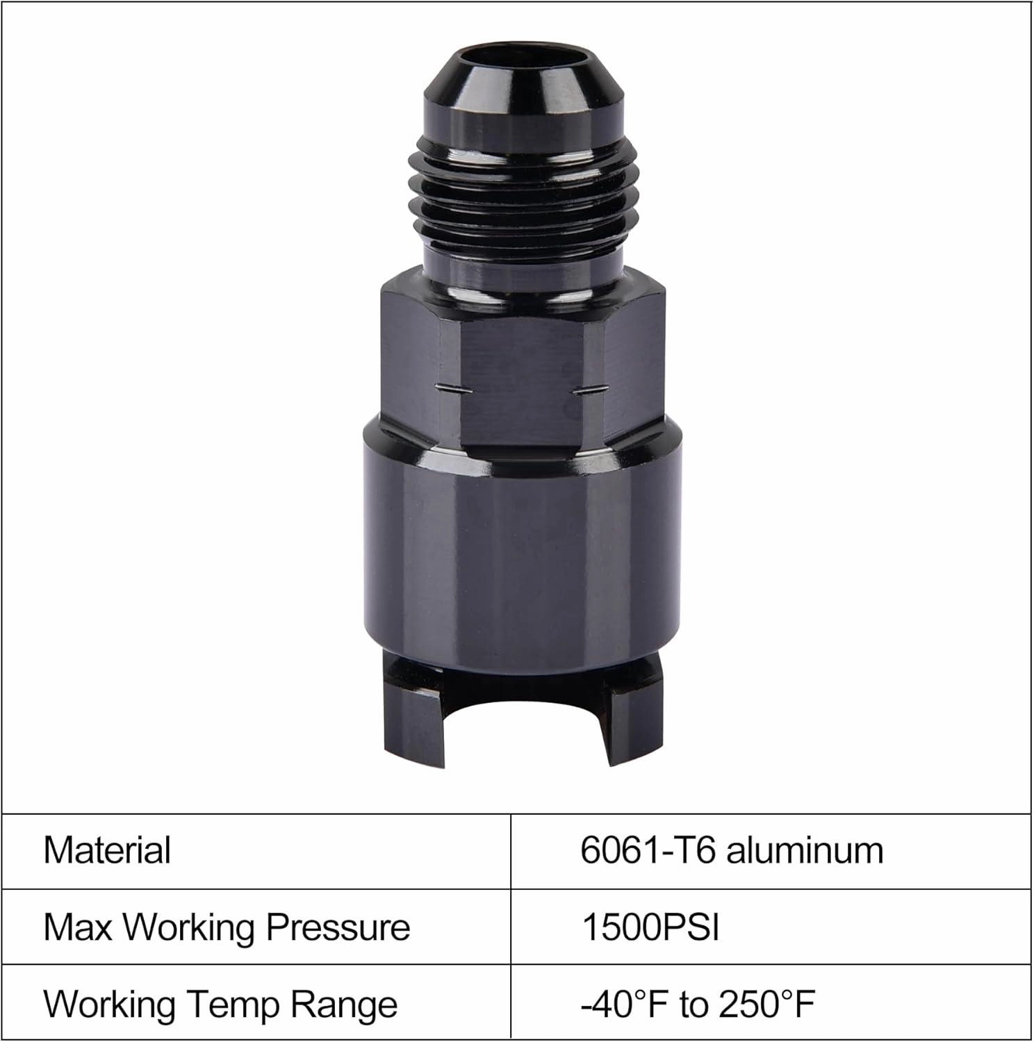 EVIL ENERGY EFI Returnless Fuel System Kit Fuel Pressure Regulator Adjustable 20-120PSI | 8 Installation Combo