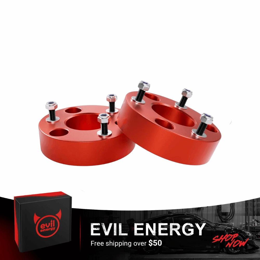 EVIL ENERGY Front Wheel Spacers for 2004-2023 F150 2WD 4WD-Suspension Forged Strut Spacers (2-3 Inch)