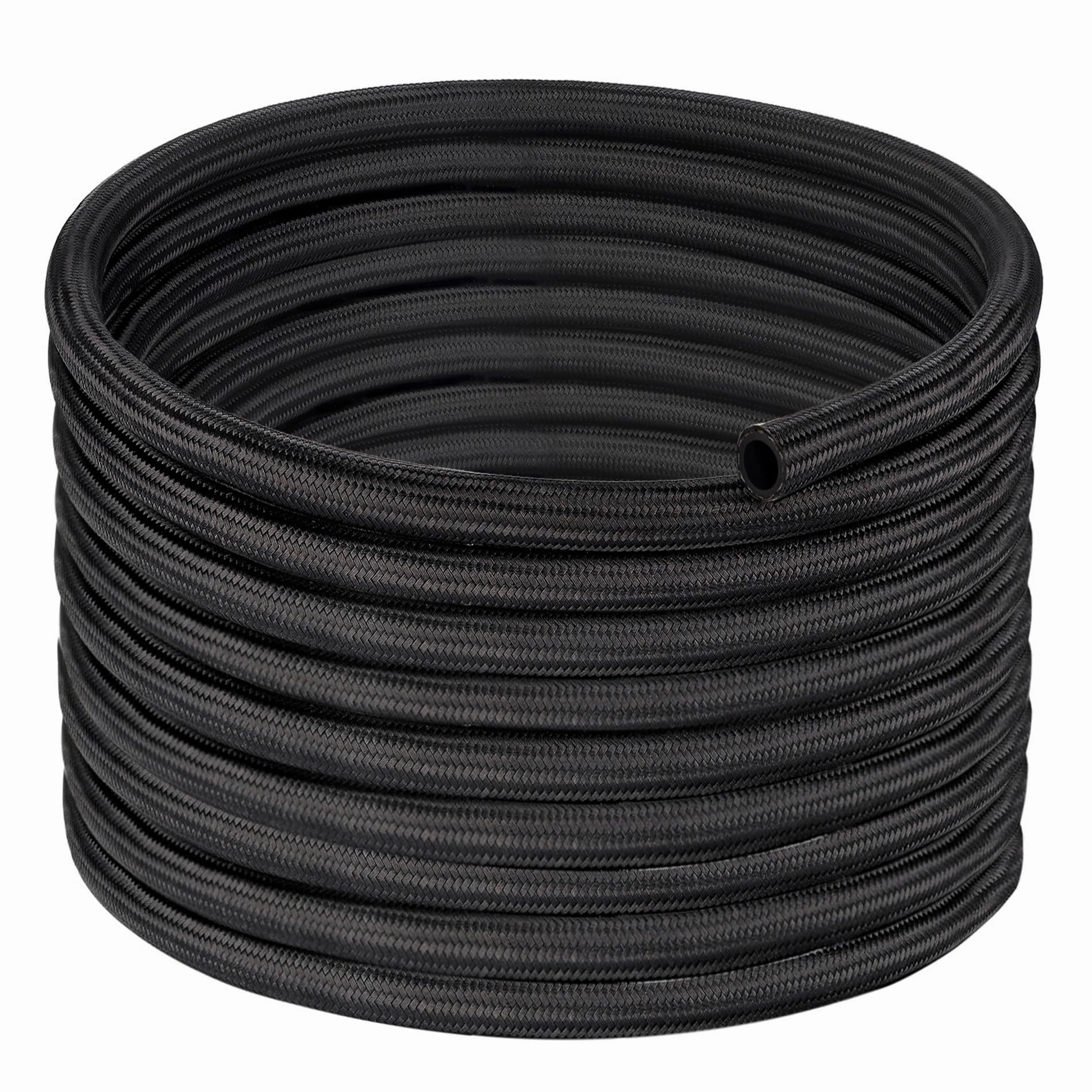 EVIL ENERGY Fuel Filter Regulator 58PSI Inline Fuel Pump with 6AN CPE 25FT Fuel Hose Kit