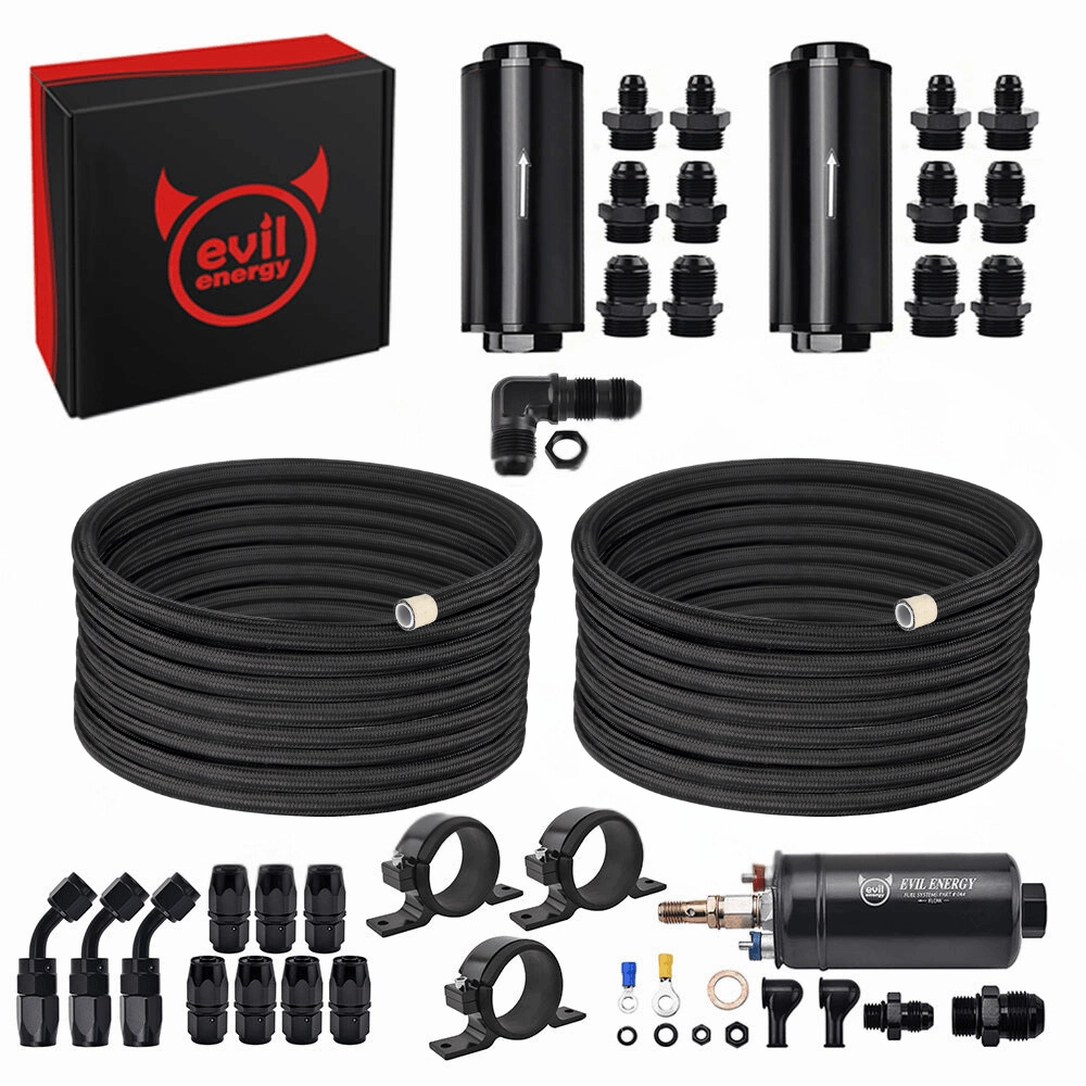 EVIL ENERGY Fuel Injection In-Line Fuel Delivery Kit  EFI External Frame Mounted Pump Kit