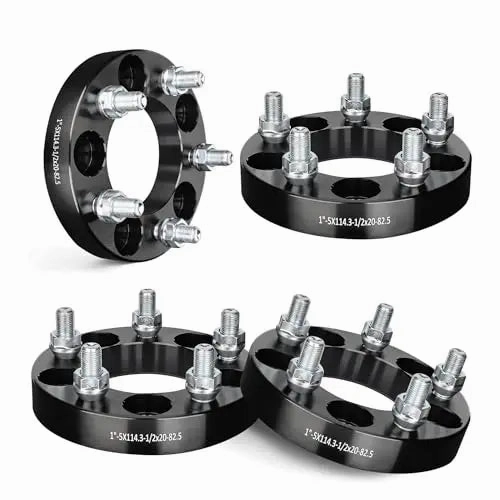 EVIL ENERGY Hubcentric Wheel Spacers 5x4.5  1.5 Inch for Mustang 1964-1968&1994-2014