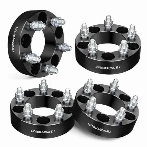 EVIL ENERGY Hubcentric Wheel Spacers 5x4.5  1.5 Inch for Mustang 1964-1968&1994-2014