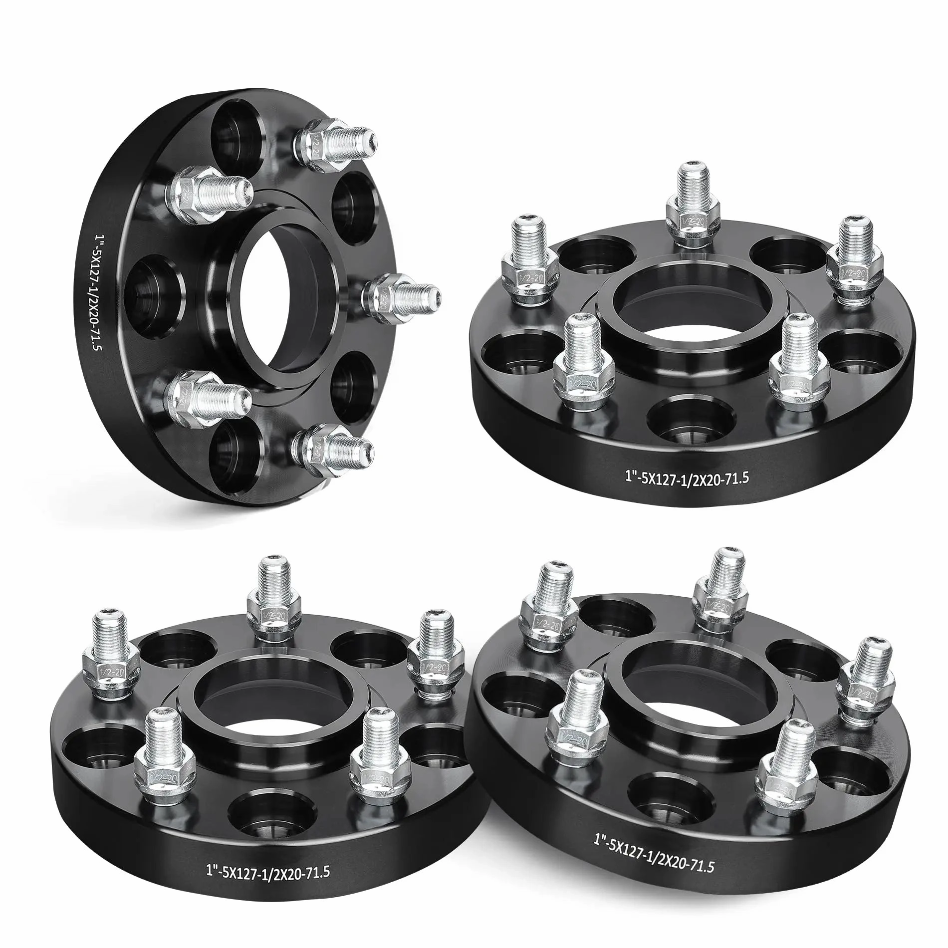 EVIL ENERGY Hubcentric Wheel Spacers 5X5 for Jeep – 4PCS (1/1.5/2.0 Inch)