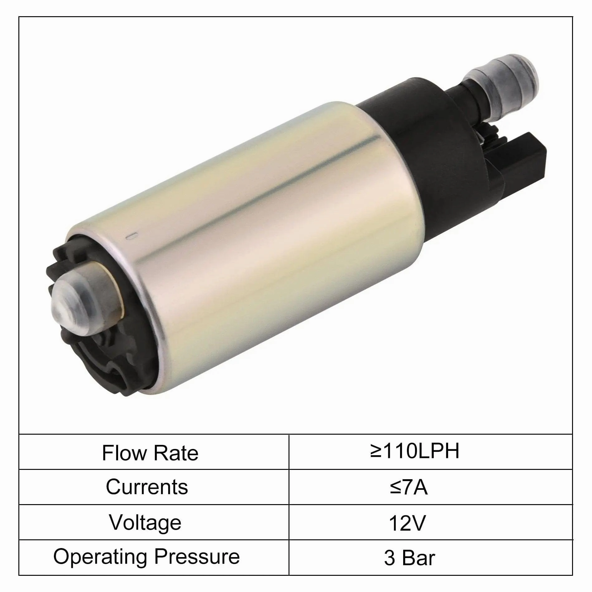 EVIL ENERGY Intank Electric Fuel Pump Kit E2068 E8229 Compatible with Toyota Honda Mazda Lexus