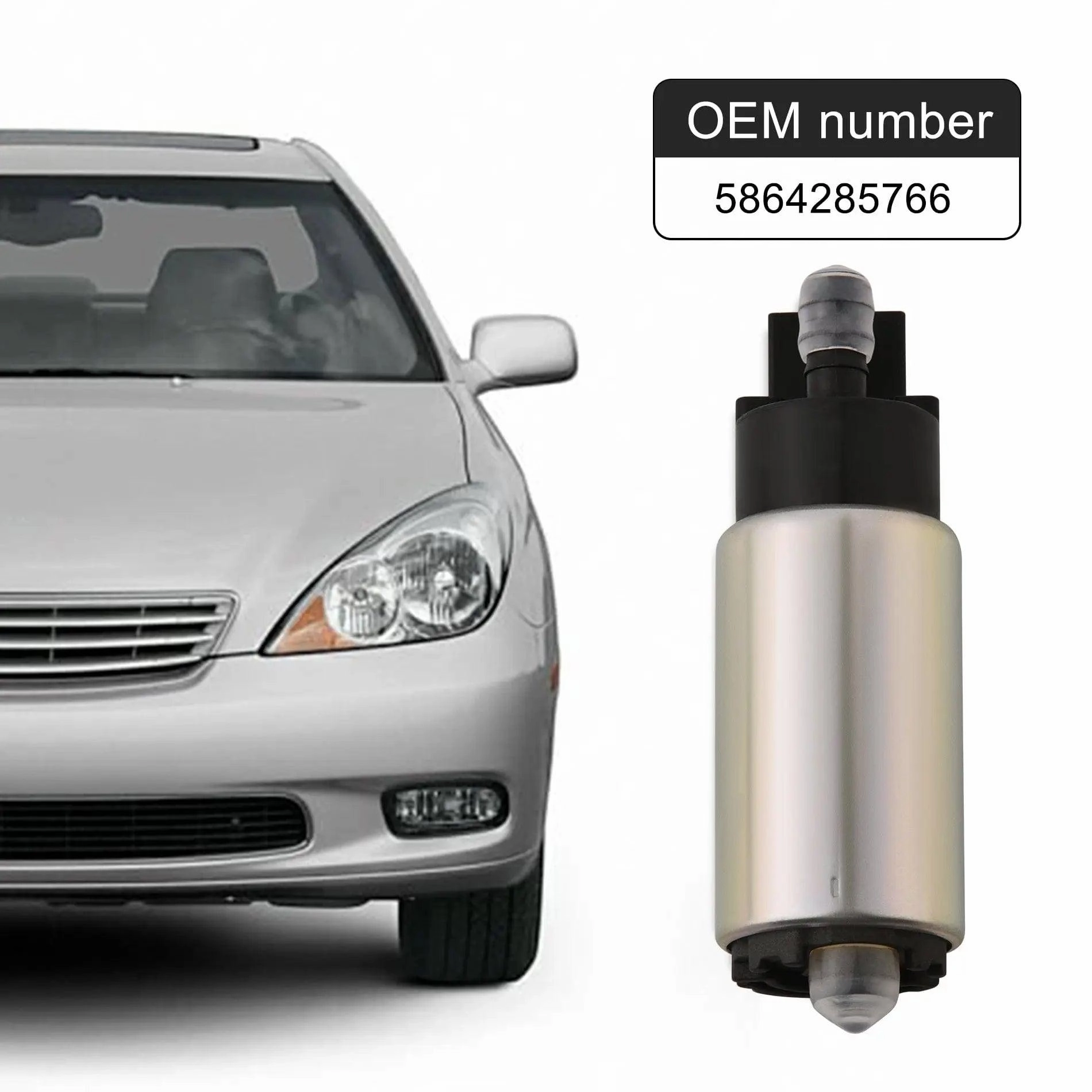 EVIL ENERGY Intank Electric Fuel Pump Kit E2068 E8229 Compatible with Toyota Honda Mazda Lexus