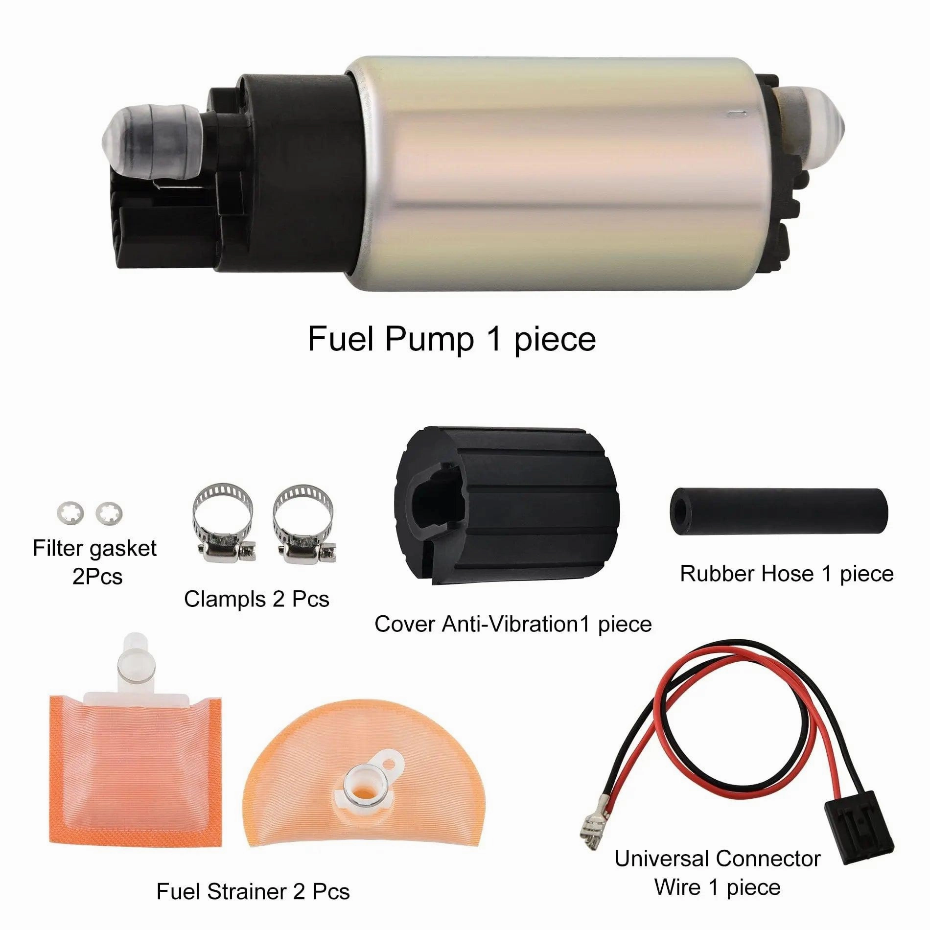 EVIL ENERGY Intank Electric Fuel Pump Kit E2068 E8229 Compatible with Toyota Honda Mazda Lexus