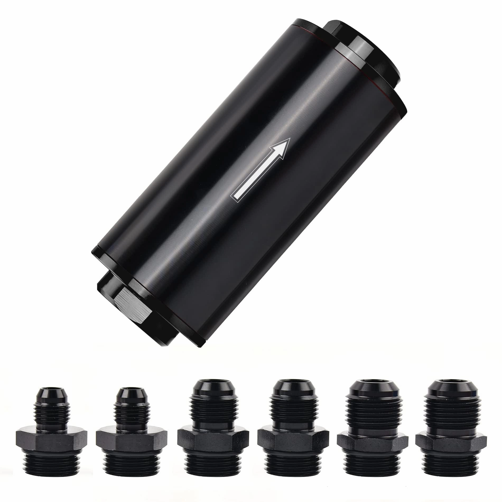 EVIL ENERGY Master Kit-Fuel Cell Tank Kit with Inline Fuel Pump,  PTFE Fuel Line, Fuel Filter, Pressure Regulator - Complete High-Performance Fuel Upgrade