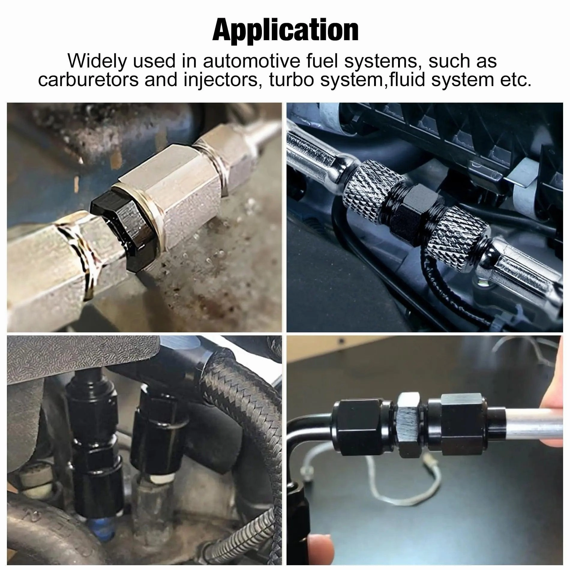EVIL ENERGY NPT Male to NPT Male Thread Coupling Equal Hose Fitting Adapter