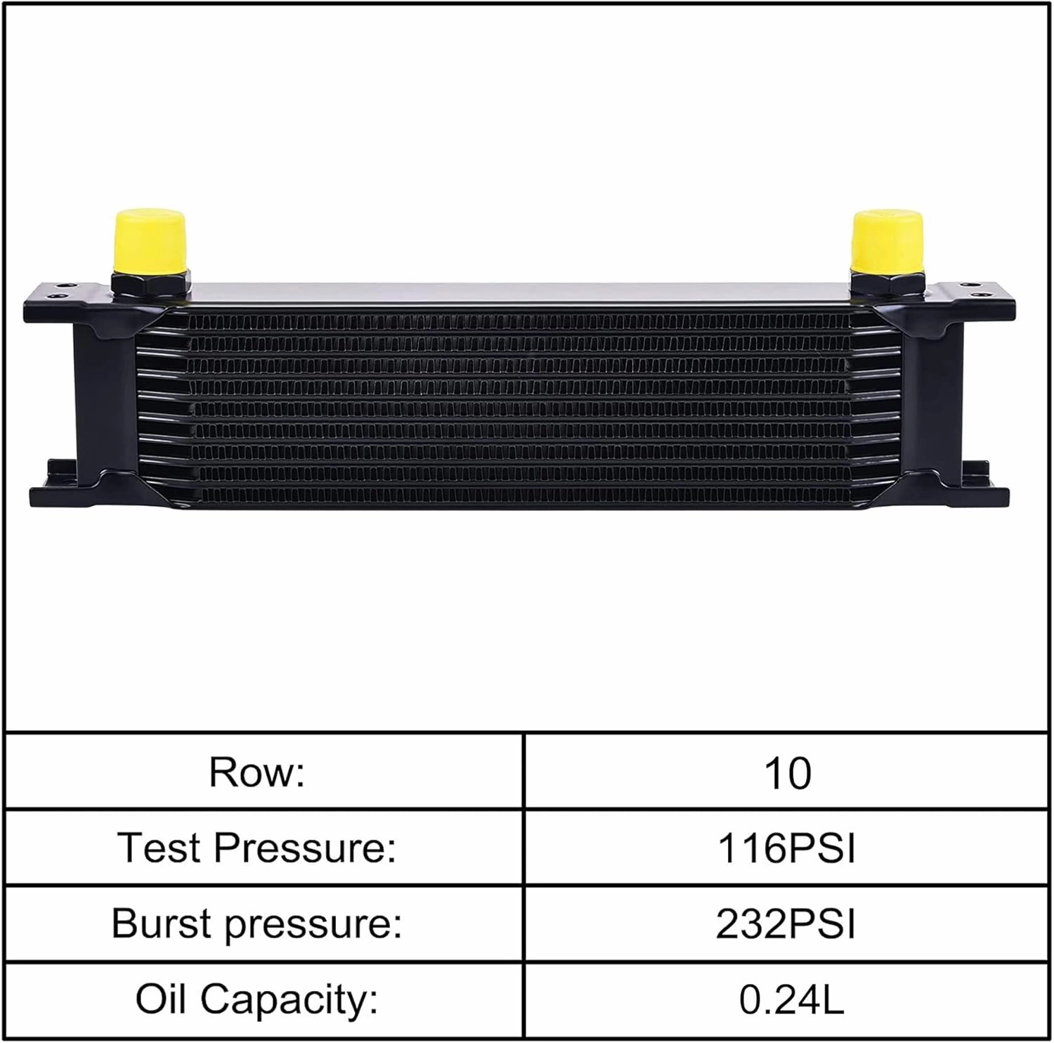 EVIL ENERGY Oil Cooling Solution Kit With 6AN Fuel Line & Bracket