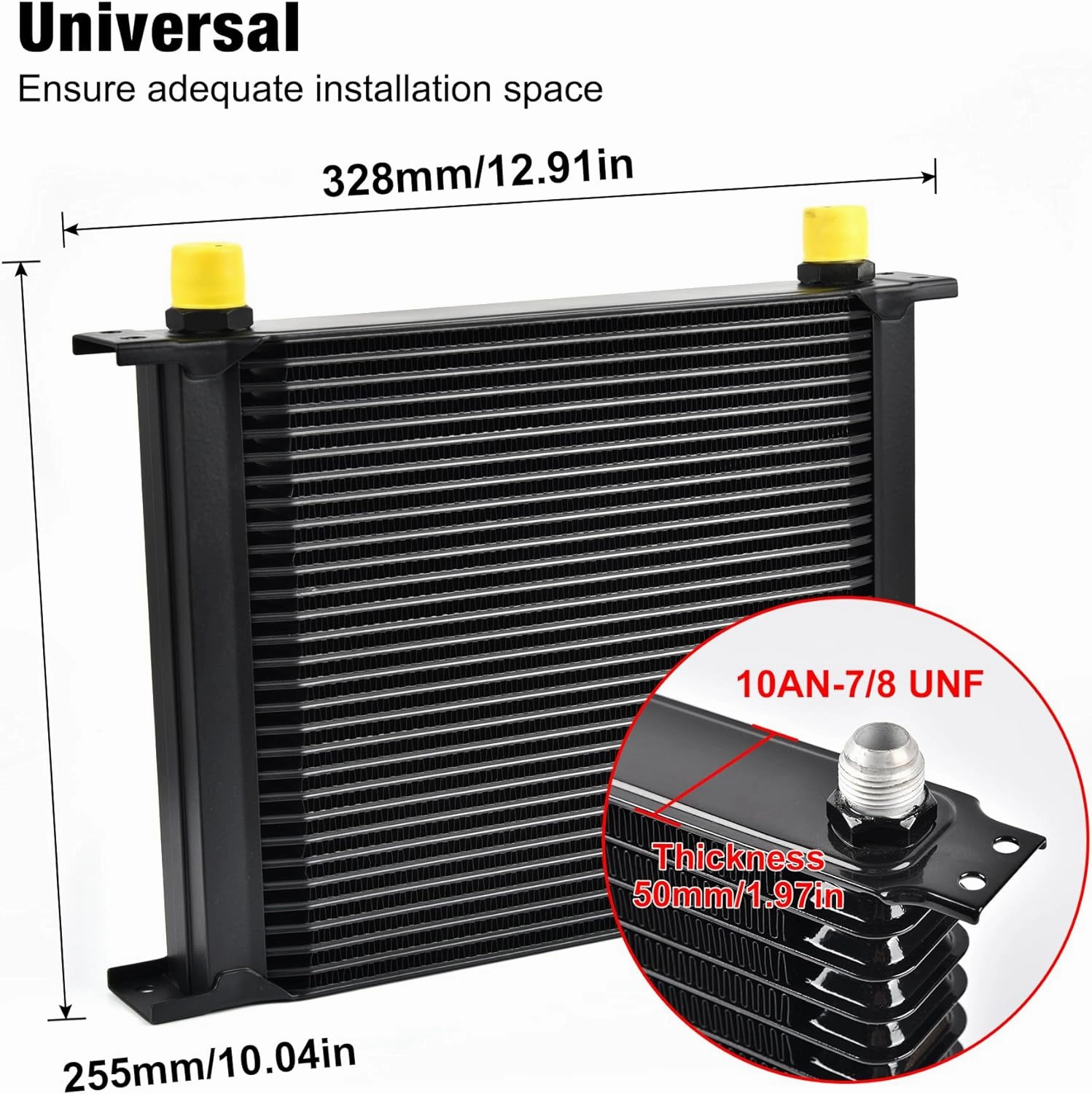 EVIL ENERGY Oil Cooling Solution Kit With 6AN Fuel Line & Bracket