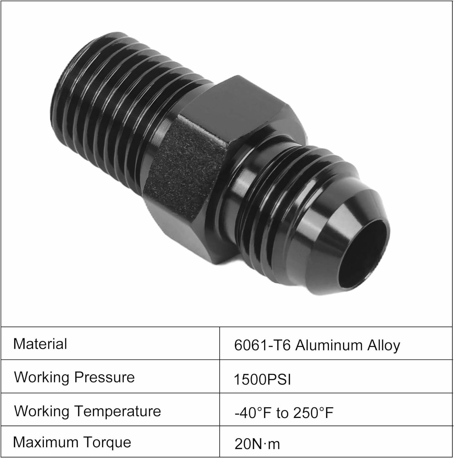 EVIL ENERGY Universal EFI Fuel System Kit with PTFE Fuel Line and 10-Micron Fuel Filter
