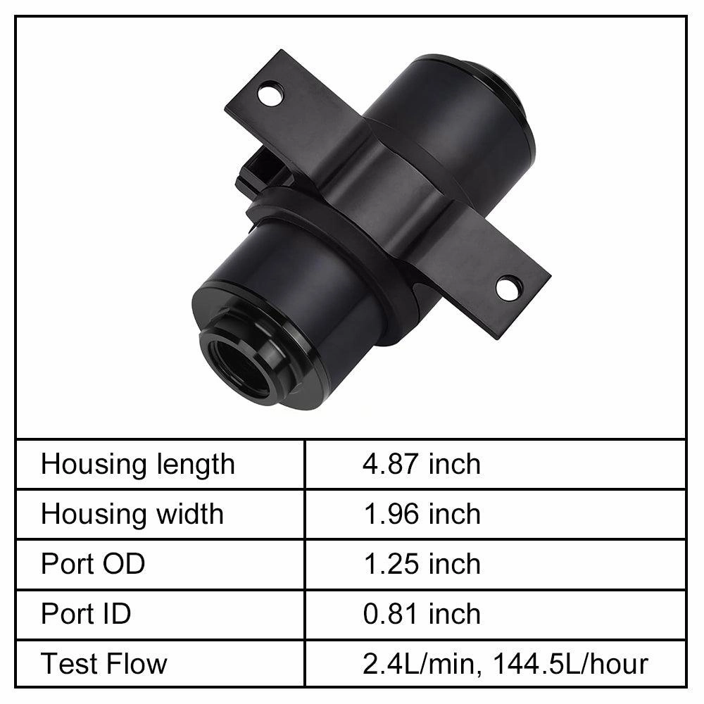 EVIL ENERGY Universal EFI Fuel System Kit with PTFE Fuel Line and 10-Micron Fuel Filter