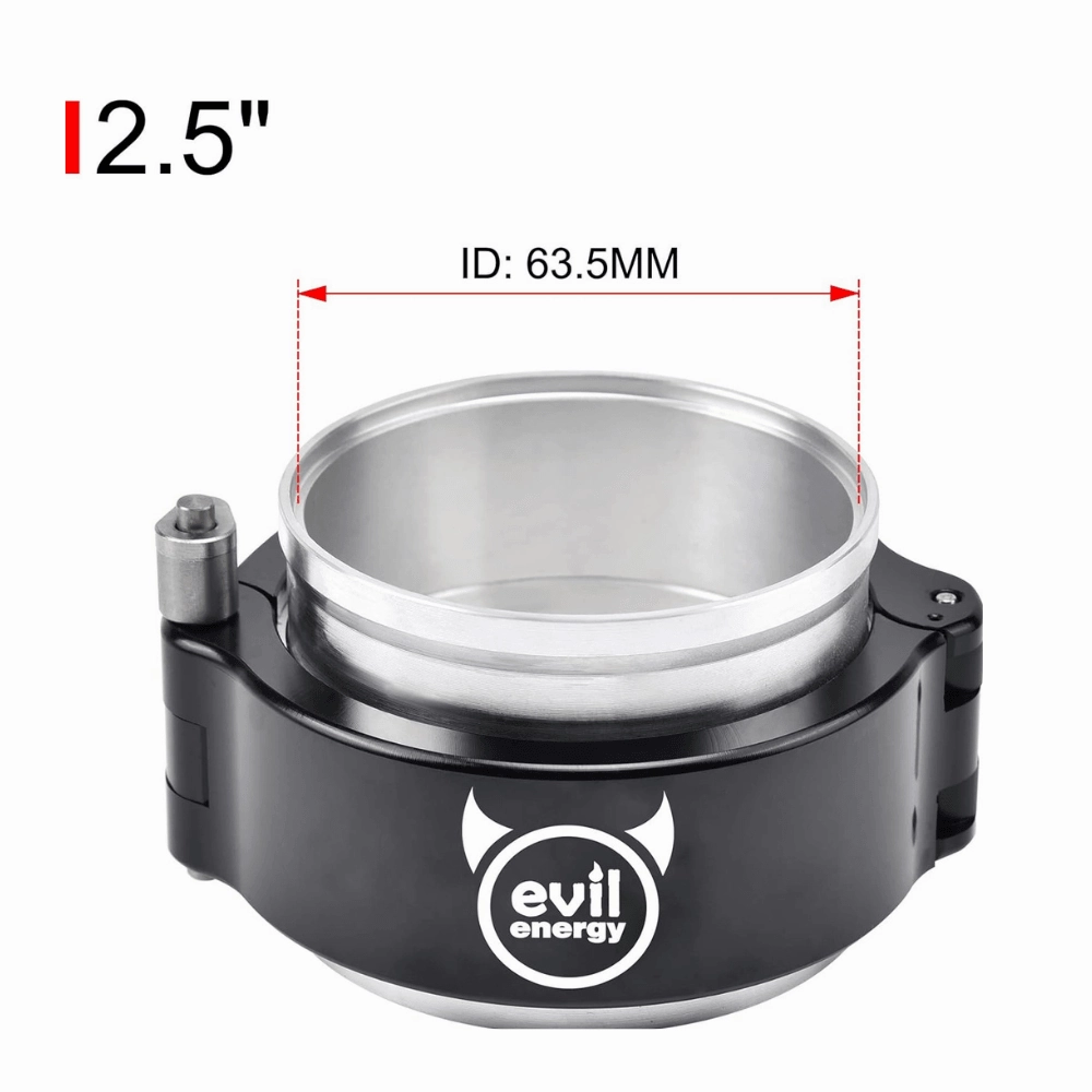 EVIL ENERGY V Band Clamp Quick Release Intake Intercooler Pipe Clamp Aluminum