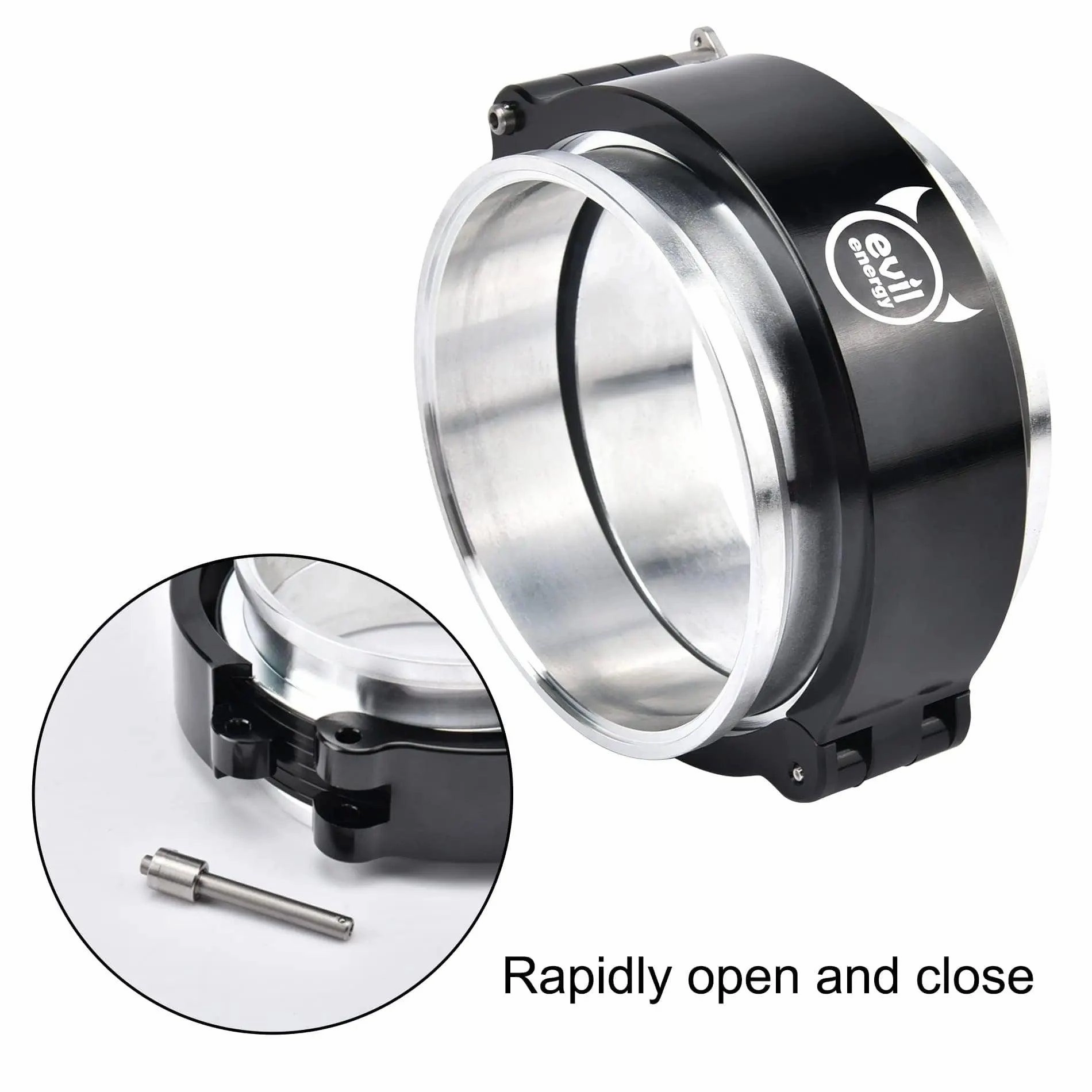 EVIL ENERGY V Band Clamp Quick Release Intake Intercooler Pipe Clamp Aluminum