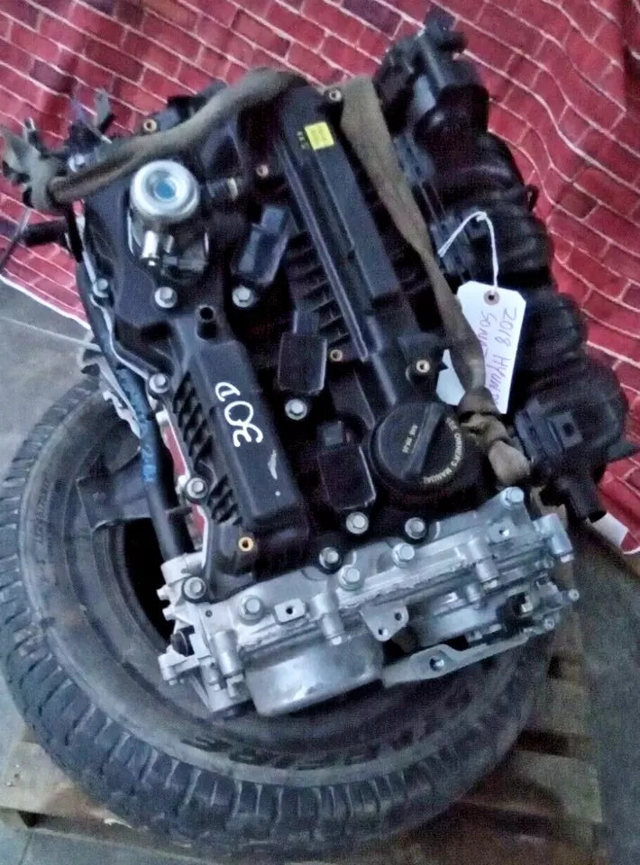 HYUNDAI SONATA SANTA FE KIA OPTIMA SORENTO 2.4L 4CYL ENGINE MOTOR ASSEMBLY VIN F