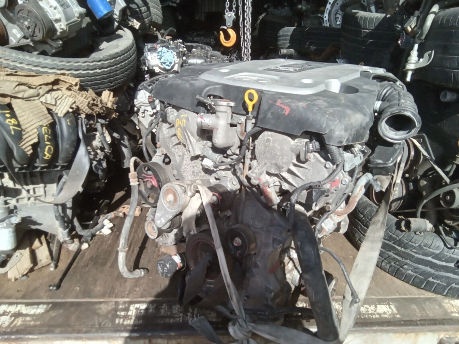 INFINITI G37X G37 EX37 Q50 3.7L VIN B VQ37VHR V6 4x4 AWD ENGINE MOTOR ASSEMBLY