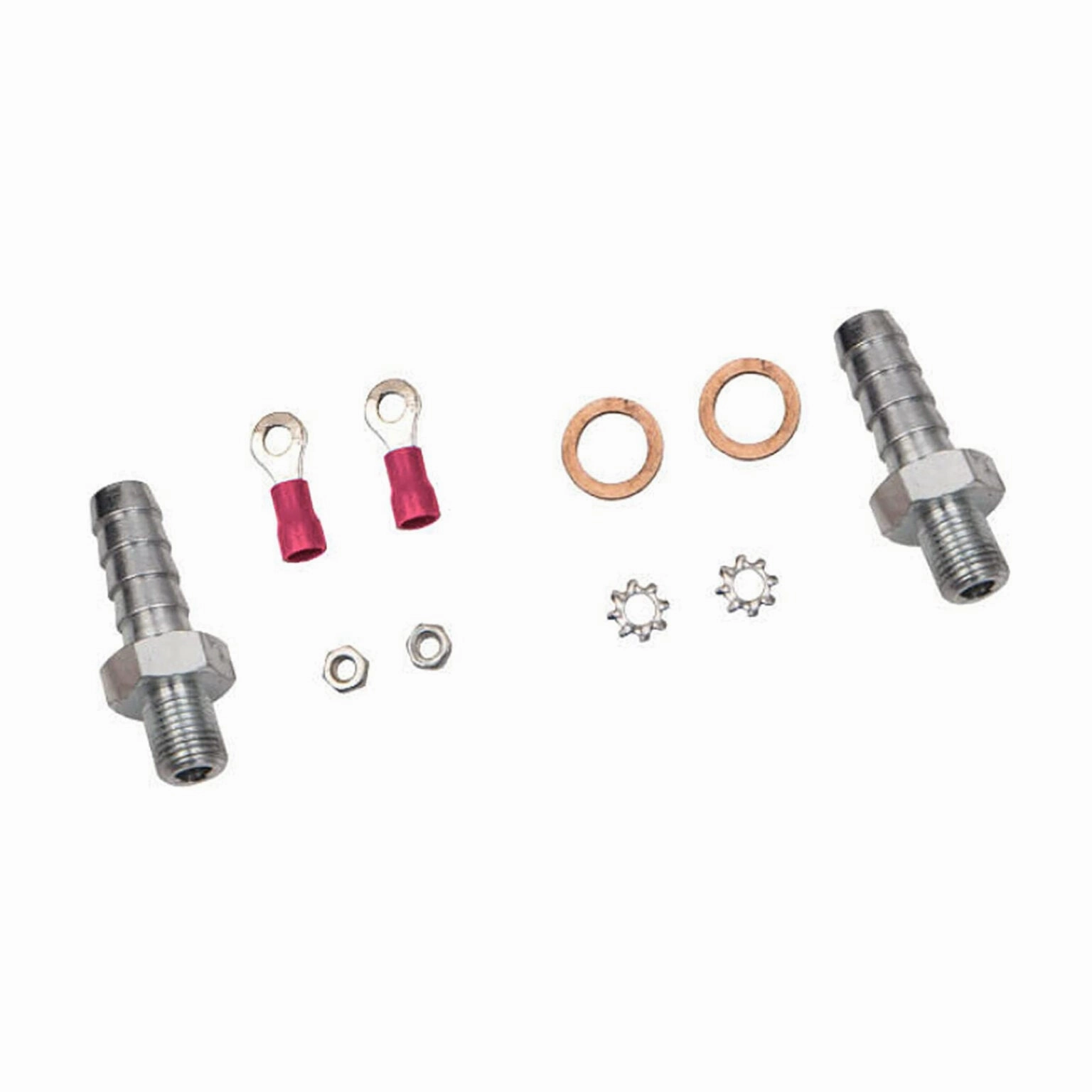 LS Universal High Flow & Pressure External Inline 255LPH Fuel Pump Kit Replacement for GSL 392 Walbro Black