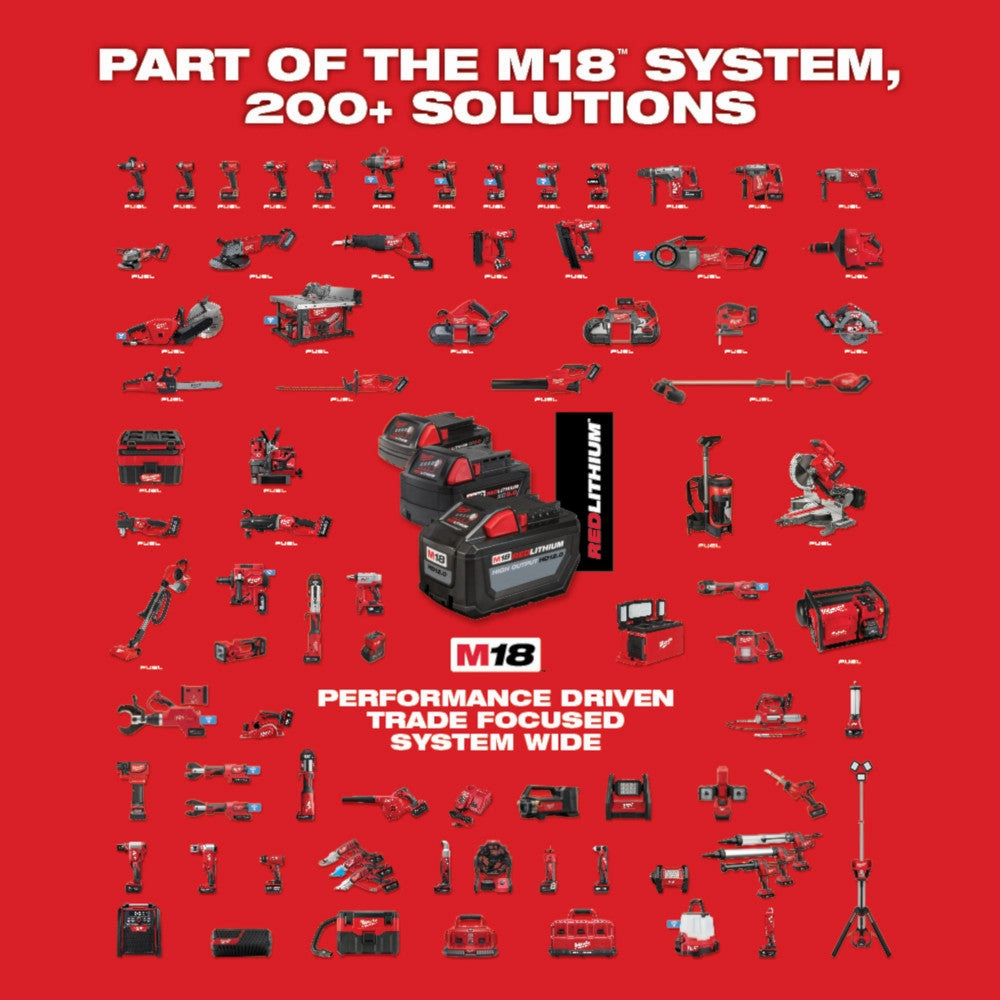 Milwaukee 2676-82 M18 18V 10 Ton Knockout Tool 1/2" To 2" Kit - Reconditioned