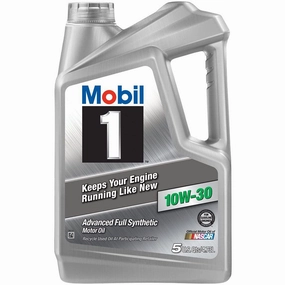 MOBIL 1 112796 10W-30 Full Synthetic Oil (5 Quart)