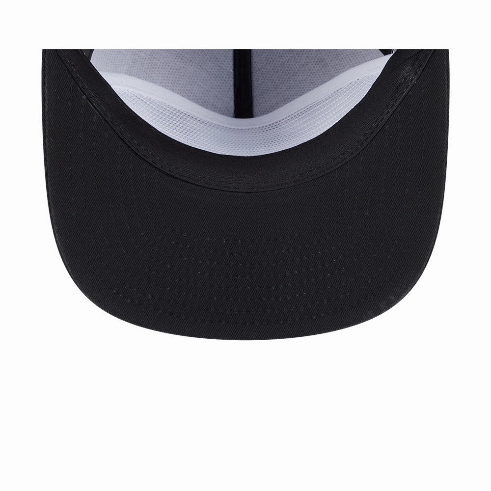 New Era Golfer Team Chain Stitch Arizona Diamondbacks Logo Patch Snapback Hat - Black