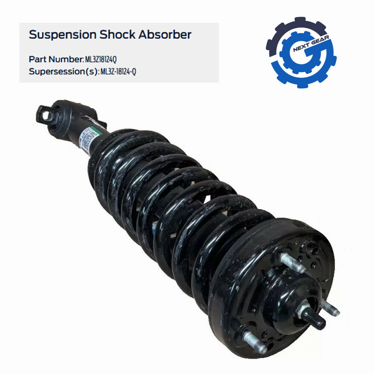 NEW OEM FORD FRONT STRUT SHOCK SPRING LH OR RH 2021-25 FORD F-150 4X4 ML3Z18124Q