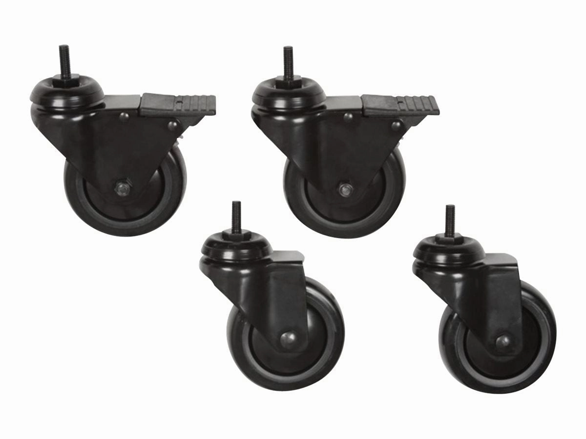 Premier Mounts CAST-BW - Mounting component (4 casters) - for flat panel - cart mountable