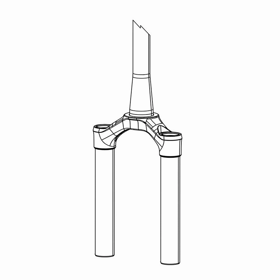 RockShox CSU for SID 2927  51 BLK 11.4018.008.476