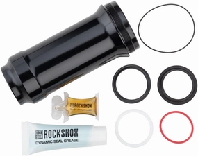 RockShox Rear Shock Air Can Assembly - DebonAir V2, 165/190 x 37.5-45mm, Deluxe/Super Deluxe A1-B2 (2017 ), Black