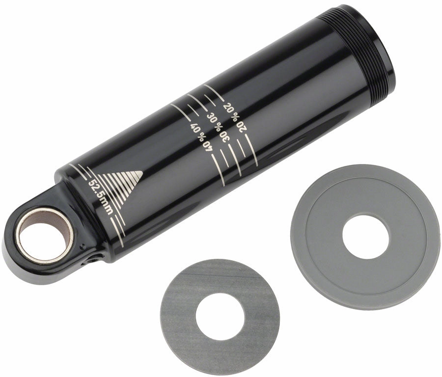 RockShox Rear Shock Damper Body - Standard Eyelet 52.5mm w/ Hydraulic Bottom Out 2.5mm Travel Spacer Super Deluxe C1  2023 