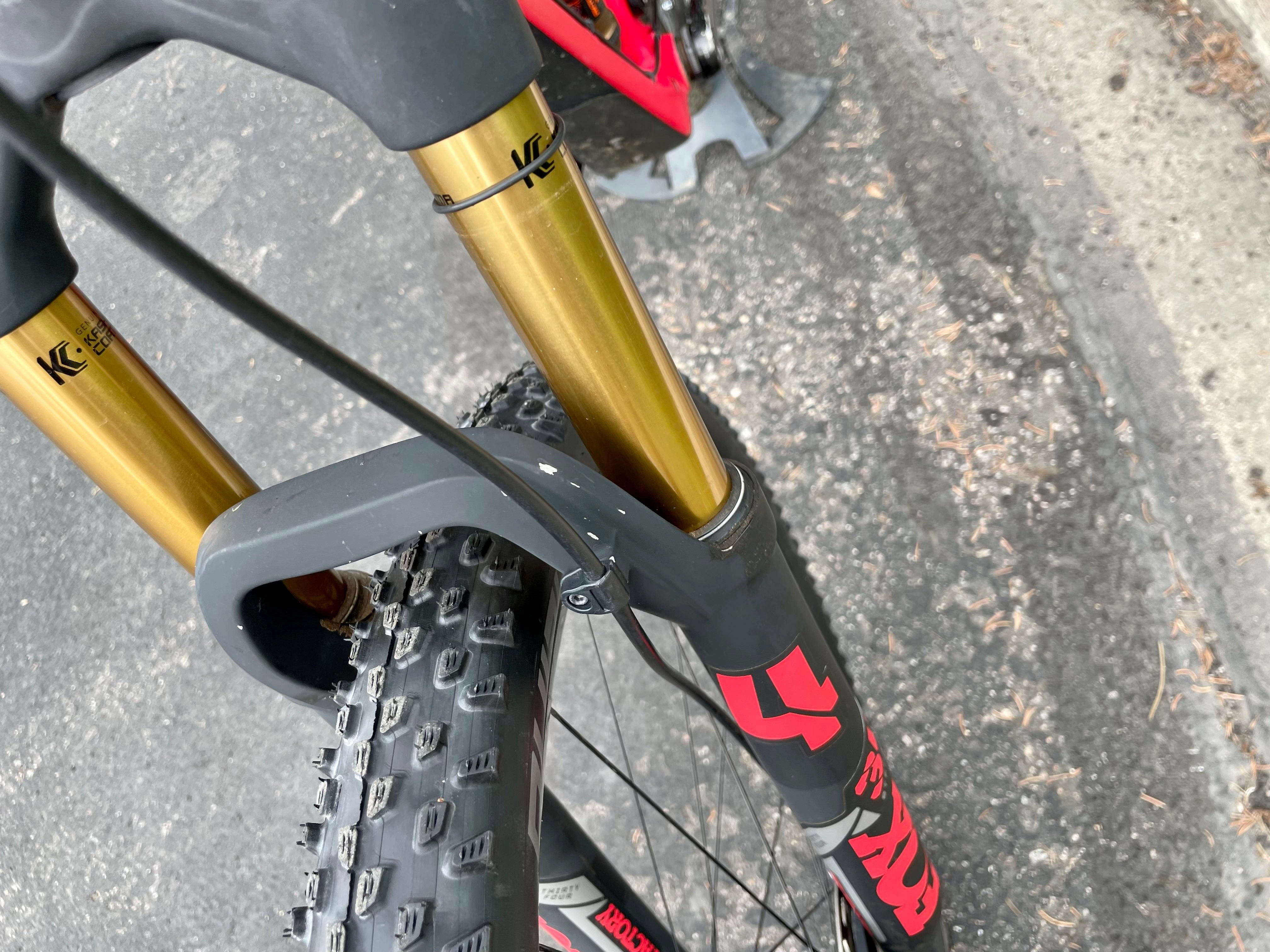 Ryve 115 6-Star XTR Large Hot Tomato Demo Bike