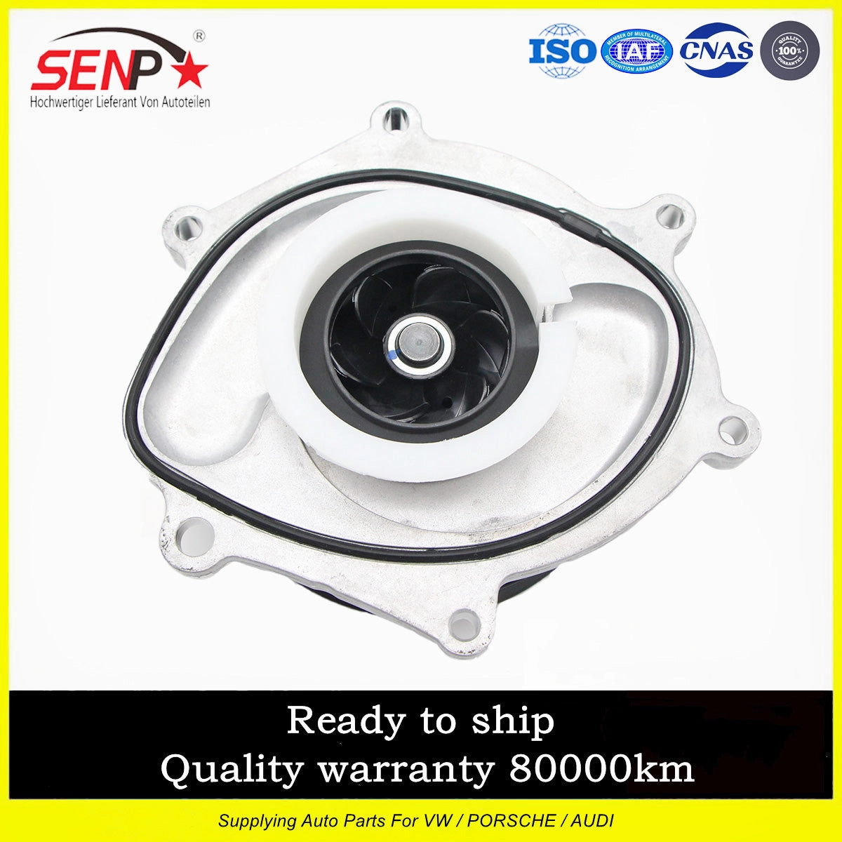 SENP Cooling System Water Pump For AUDI VW Water Pump Assembly