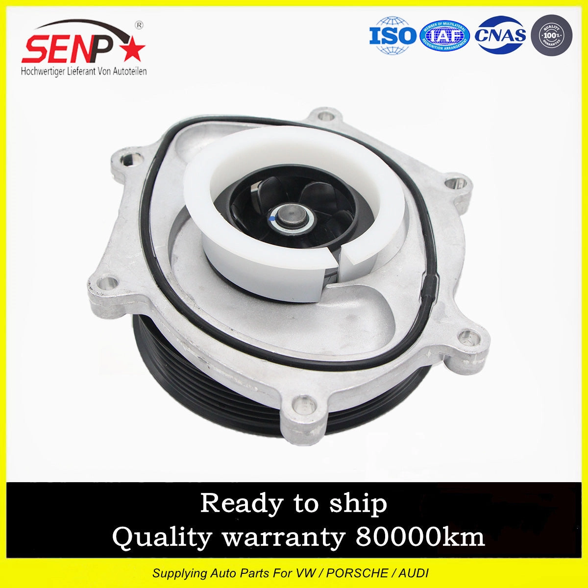 SENP Cooling System Water Pump For AUDI VW Water Pump Assembly