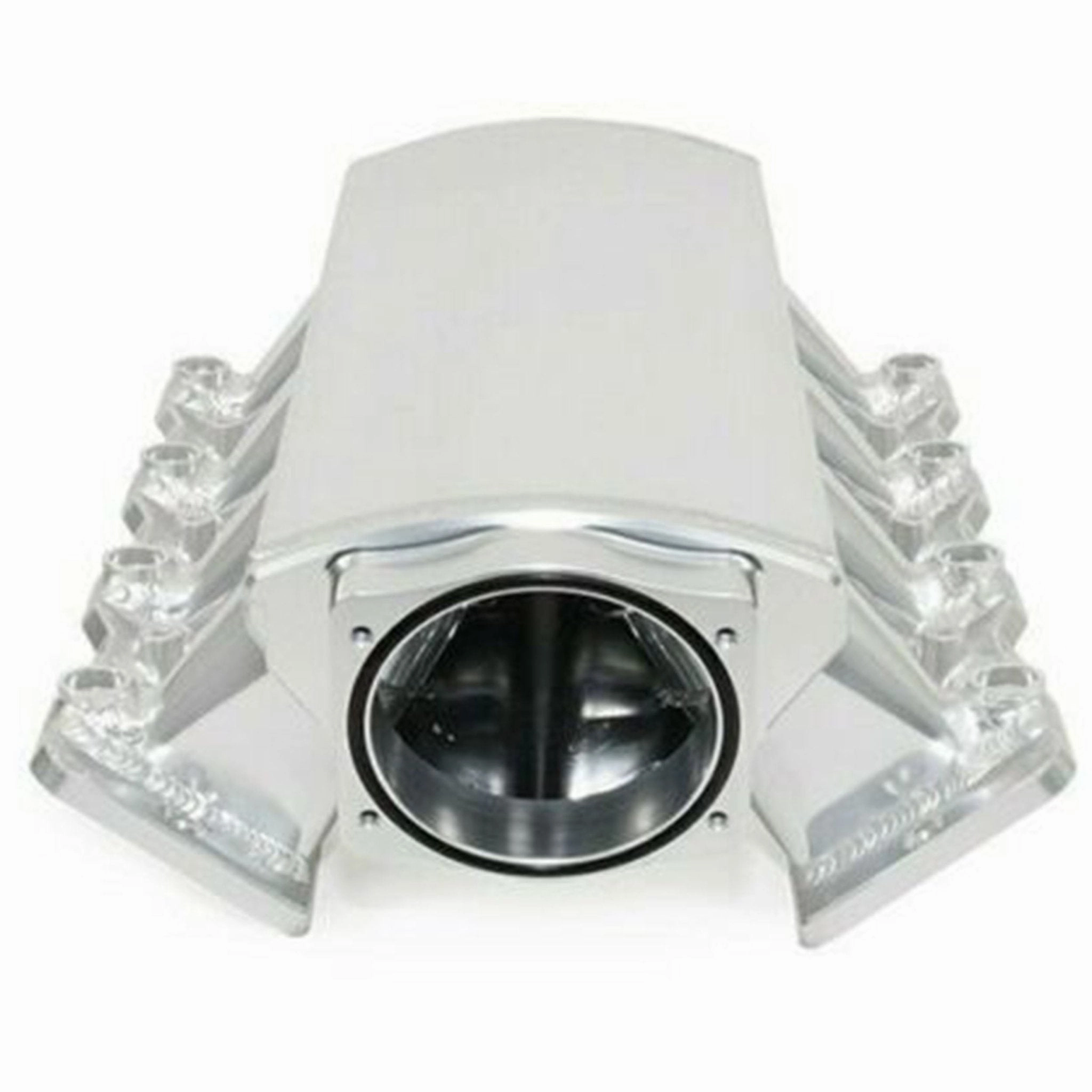 TALL FABRICATED GM LS LS1 LS2 LS6 INTAKE MANIFOLD W- FUEL RAILS & THROTTLE BODY3