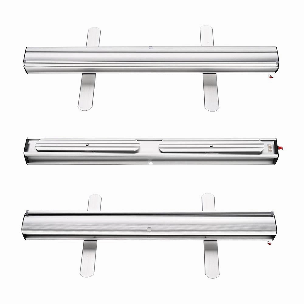 TheLAShop 33" x 79" Retractable Banner Stands 10ct/pk (Shock-cord Pole)