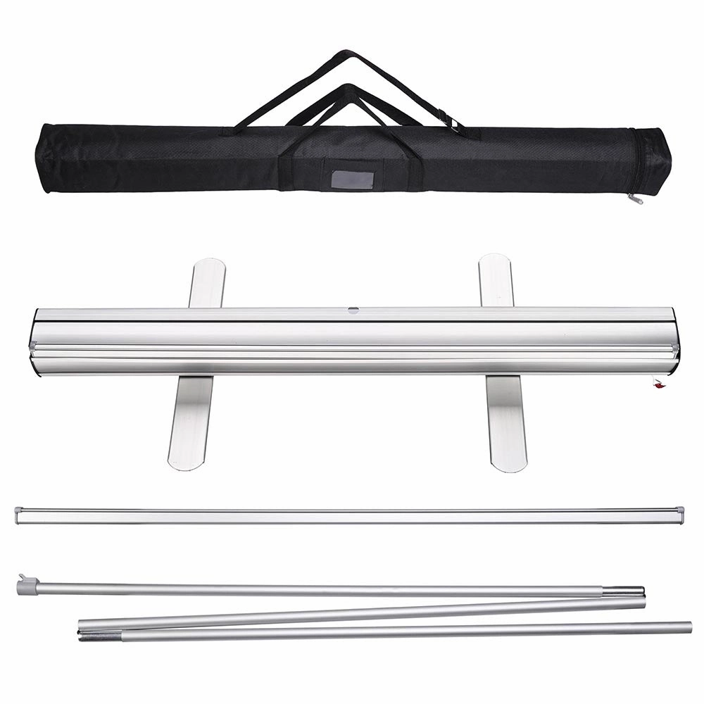 TheLAShop 33" x 79" Retractable Banner Stands 10ct/pk (Shock-cord Pole)